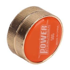 Raqueta DE TENIS POWERTI Swing Peso Acero 50g Peso Adición de peso Swing DE TENIS Ayuda de entrenamiento para competición Calentamiento Naranja - Product Image 1