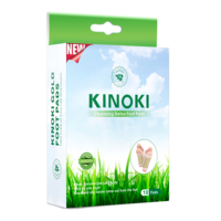 Nieuwe Verpakking Kinoki Cleansing Detox Foot Pads 10-Pack Gold Japan Kinoki Detox Voet Patch