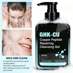Gel Limpiador <span class=keywords><strong>de</strong></span> Péptidos <span class=keywords><strong>de</strong></span> Cobre <span class=keywords><strong>de</strong></span> Marca Privada |   Reparación OEM/ODM: Limpiador Facial |   Limpiador Fortalecedor <span class=keywords><strong>de</strong></span> Barrera GHK-Cu <span class=keywords><strong>de</strong></span> Marca Personalizada - Product Image 5
