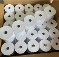 Rouleau de papier thermique de haute qualité 80x80mm pour imprimante de caisse enregistreuse POS