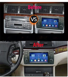 360 caméra 7 pouces 8 + 128 go sans fil Carplay Android auto Android 12 voiture GPS lecteur Radio pour <span class=keywords><strong>BMW</strong></span> E46 DSP pas de dvd - Product Image 2