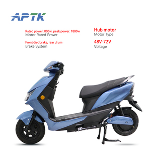 Motocicleta Eléctrica de Envío Rápido, 10 Pulgadas, Neumático 3.00-10, Motor Impermeable, Suspensión Completa, Precio CKD - Product Image 2
