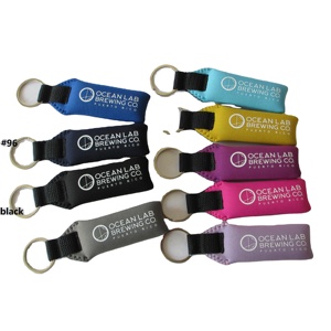 Rectangle <b>Floating</b> Neoprene Keychain Buoyant Key Ring for Water Sports Marine Boat <b>Fishing</b> Sailing Kayaking - Product Image 2