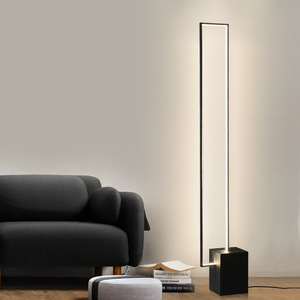Lámpara de Pie Minimalista de Metal con Pantalla Redonda Negra, LED, Base E26, Luz Blanca Cálida de 3500K, Regulable, CRI 90, Uso Residencial - Product Image 3