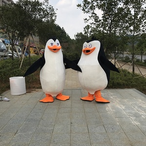 Efun ชุดมาสคอตเพนกวินมาดากัสการ์, เครื่องแต่งกายคอสเพลย์รูปสัตว์การ์ตูนเครื่องแต่งกายเทศกาลฮาโลวีนงานเทศกาลปรับแต่งได้อย่างมืออาชีพ - Product Image 4