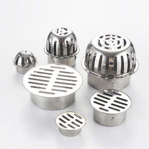 Drains de sol de salle de bain d'hôtel en acier inoxydable de haute qualité au design moderne, drains ronds pour balcon, finition chromée, prix d'usine - Product Image 4