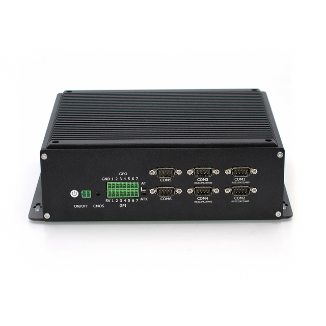 13Th Gen Fanless Embedded Industrial Mini Pc DDR5 Core I7-13650HX 6xRS232 Serial Ports 2.5G GPIO 4K Automatic Control