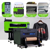 Mesin Printer DTF OKAI 2023 Model Baru Ukuran A3 12 inci/13 inci Dual Head Xp600 Printer Roll ke Printer DTF