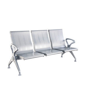 Sillas de espera Jian Yi Furniture GBJ803 de acero para espacios públicos con reposabrazos para uso en vestíbulos - Product Image 4