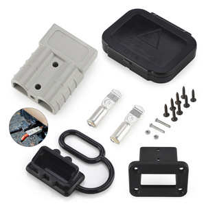 Connecteur de charge industriel 50A femelle 3 positions avec cache-poussière pour applications à courant élevé - Product Image 3