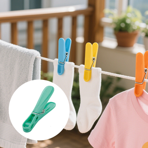 2025 nuevo diseño de buena calidad colgantes de plástico populares pinzas para <span class=keywords><strong>ropa</strong></span> para uso doméstico - Product Image 5