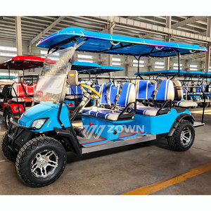 โรงงานขายตรงรถยนต์ไฟฟ้า 4-6 ที่นั่งรถกอล์ฟรถอเนกประสงค์ไฟฟ้ายกรถกอล์ฟไฟฟ้ายานพาหนะไฟฟ้าสําหรับยุโรป - Product Image 4