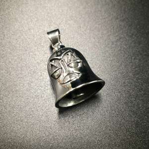 กริ่งมอเตอร์ไซค์แนววินเทจกะโหลกสแตนเลสอุปกรณ์เสริมมอเตอร์ไซค์ - Product Image 5