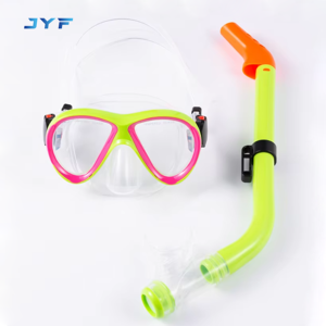 JYF merek populer 120 derajat bidang pandang menyelam peralatan Bawah Air kacamata menyelam Skuba <span class=keywords><strong>Snorkel</strong></span> <span class=keywords><strong>Set</strong></span> <span class=keywords><strong>Snorkel</strong></span> anak-anak - Product Image 6