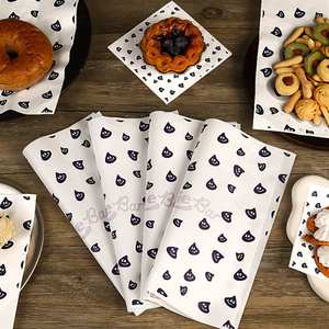 Sandwich Wrapping <b>Paper</b> Food-grade Bento Packaging Store Individual Self-sealing Rice Balls - Product Image 2