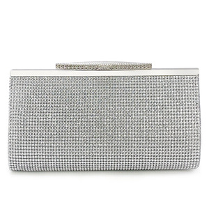 New Women's Rhinestone Gold and <b>Silver</b> <b>Handbag</b> Party <b>Handbag</b> Dinner Shoulder Crossbody Bag - Product Image 5