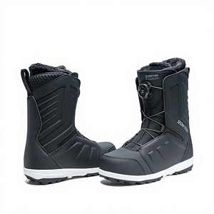 Bottes de <span class=keywords><strong>ski</strong></span> personnalisables en matériau PU imperméable, à enfiler rapidement, antidérapantes, amortissantes, pour le freestyle, multifonctionnelles - Product Image 1