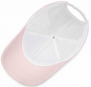 Gorra de Béisbol Personalizable de 6 Paneles con Impresión, Malla de Tela Cortada con Láser, Unisex, Ajustable con Cierre a Presión - Product Image 2