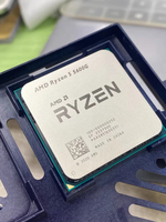 Prosesor CPU AMD R5 5600G 3.9 GHz hingga 4.4GHz Enam Inti 12 Thread R5 32MB Slot AM4R5 AMD CPU Bekas