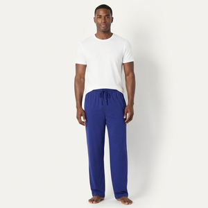 Pantalones de Moda para Hombre, Corte Holgado, Pierna Ancha, Invierno, Ecológicos, Secado Rápido, Transpirables, 100% Algodón, Estilo Casual Elegante, Uso Diario, OEM Personalizado - Product Image 1