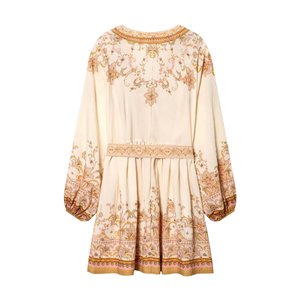 TAOP&ZA Abito Elegante da Donna 2026 Nuova Collezione <span class=keywords><strong>Primavera</strong></span> alla Moda e Unico con Scollo a V Stile Resort e Maniche a Lanterna 1321000 90491 - Product Image 2