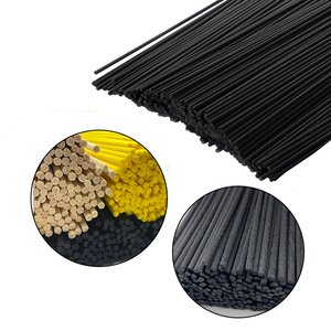 Custom 3mm White Black Fiber <strong>Reed</strong> Sticks Glue Free <strong>Reed</strong> Rattan <strong>Diffuser</strong> Sticks Fragrance Fiber Stick - Product Image 2