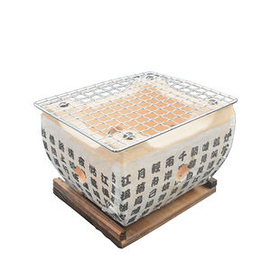 Four en terre cuite <span class=keywords><strong>japonais</strong></span> pour viande, poisson, table, <span class=keywords><strong>barbecue</strong></span> en <span class=keywords><strong>céramique</strong></span>, brasero, shichirin, hibachi, <span class=keywords><strong>barbecue</strong></span> au charbon de bois pour le camping - Product Image 4