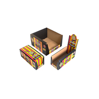 Boîtes de présentation en carton pliables, emballage PDQ, boîte de présentation CDU