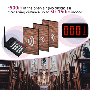 Sistema Inalámbrico de Gestión de Colas para Restaurantes, Teclado con Pantalla de Número de Llamada, Buscapersonas para Clientes - Product Image 5