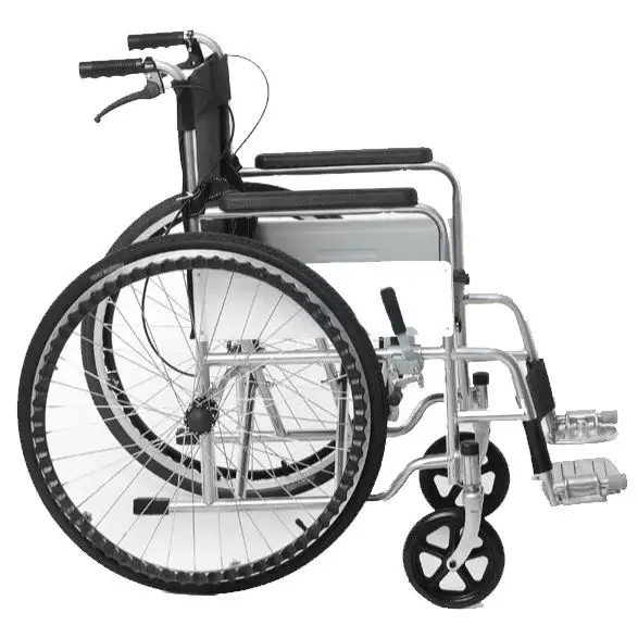 New Offer Free Spare Parts All Terrain Rehabilitation Therapy Supplies Health Care 16KG Wheelchair Manual Wheelchair Wheel Chair