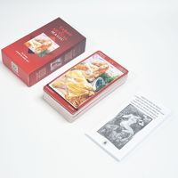 Promotion Stock 12*7cm – Jeu de 78 Cartes de Tarot Taille Originale avec Guide en Papier – Grand Format