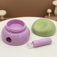 Nouveau style tendance : Matériau d'emballage cosmétique en ABS de haute qualité (3,5g-5g) en forme de champignon pour crème et masque visage