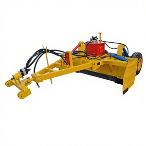New Manufacturing Wholesale Tractor GPS Land Leveler <b>Machine</b> With Engine Automatic Self-leveling <b>Rotary</b> Level for Farm Use Land - Product Image 2