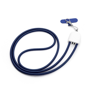 Cordon tour <span class=keywords><strong>de</strong></span> cou anti-perte avec patch <span class=keywords><strong>de</strong></span> fixation, transfert <span class=keywords><strong>de</strong></span> données 4-en-1, câble <span class=keywords><strong>de</strong></span> charge pour téléphone portable compatible iPhone 15 Pro Max. - Product Image 4