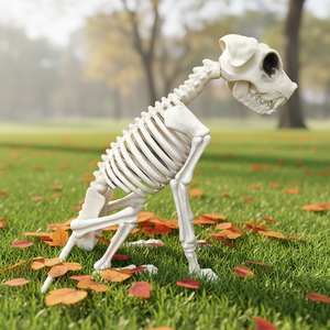 <b>Plastic</b> Dog Skeleton Anatomy Acupuncture Medical Veterinarian Acupuncture Anatomical Model <b>Animal</b> Skeleton Model - Product Image 1