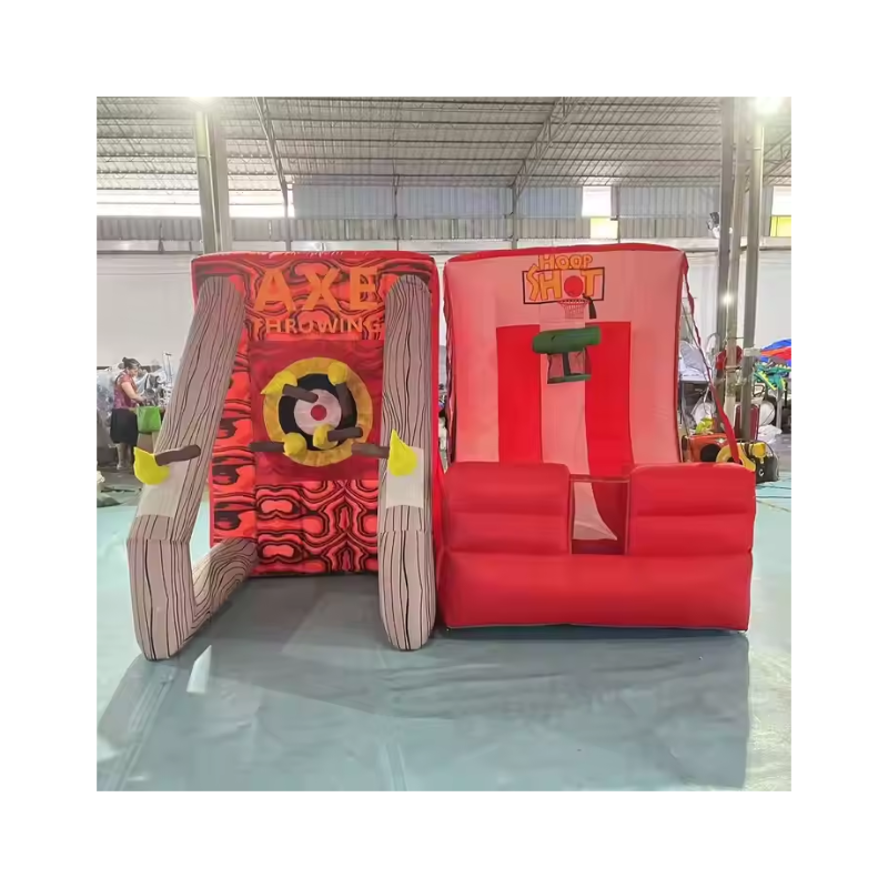 2025 Hot Sales 2 In 1 Outdoor Funny Inflatable Carnival Sport Game With Customized Design Best Quality