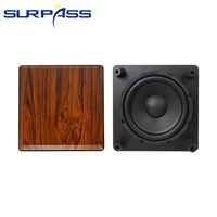 ASH12 Caisson de basses actif passif de 12 pouces 100-150W Haut-parleur haute puissance 6ohm HiFi Haut-parleurs TV Audio Système de son Home cinéma