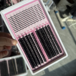 <span class=keywords><strong>Precio</strong></span> <span class=keywords><strong>de</strong></span> Fábrica, Venta al por Mayor, Racimos <span class=keywords><strong>de</strong></span> <span class=keywords><strong>Pestañas</strong></span> Individuales, Marca Privada, <span class=keywords><strong>Kit</strong></span> <span class=keywords><strong>de</strong></span> Extensión <span class=keywords><strong>de</strong></span> <span class=keywords><strong>Pestañas</strong></span> DIY, Curvatura D, Segmentos Precortados, Racimos <span class=keywords><strong>de</strong></span> <span class=keywords><strong>Pestañas</strong></span> DIY - Product Image 2