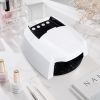 Nouvelle lampe à LED pour les ongles, utilisable pour les mains et les pieds, avec support au sol, longue autonomie sans fil, séchage rapide, lampe UV pour salon de manucure