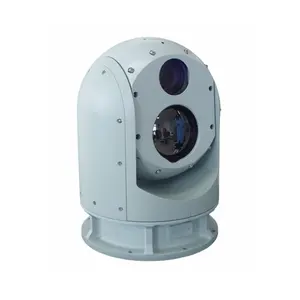 2-trục con quay hồi chuyển 21-105mm 5x Ống kính liên tục 640*512 nhiệt hình ảnh marinetime PTZ camera