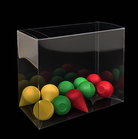 Boîte de Protection en Plastique Transparent PET PP de 4 Pouces pour Figurines ETB, Étuis Fabriqués en Matériaux Recyclés avec Film Protecteur