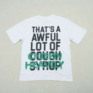 Camiseta de Hombre de Alta Calidad 100% Algodón con Estampado 'THAT'S A AWFUL LOT OF COUGH SYRUP 1:1', Manga Corta, Estilo Casual - Product Image 3