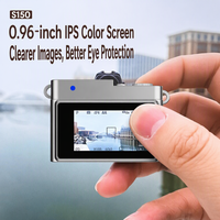 Kamera Mini Flip Screen Retro CCD HD Selfie untuk Pelajar 180 °   Kamera Anak Portabel untuk Perjalanan dengan Layar Lipat, Lampu Isi Terintegrasi, dan Kartu 32GB
