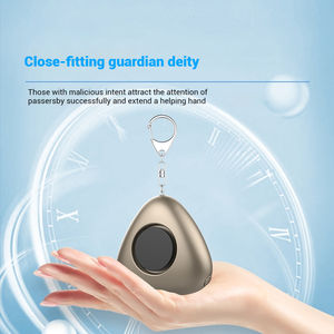 Alarme personnelle à haut décibel 130 dB avec porte-clés et lumière LED - Dispositif de défense personnelle durable pour femmes et enfants - Product Image 3