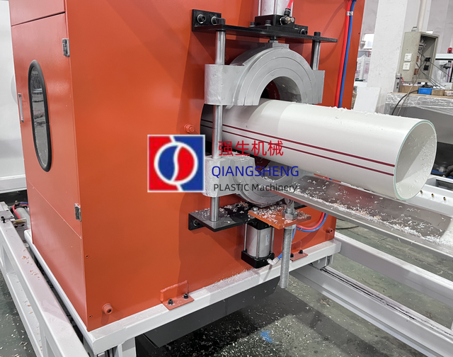 50-250mm 3 Layers PVC Pipe Extrusion Line Plastic Tubes High Output Automatic Production Line
