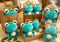 Jouet en peluche grenouille personnalisé, mignon et doux, cadeau idéal pour les événements festifs, fabrication sur mesure