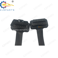 Connecteur OBD 16Pin mâle à femelle faisceau de câblage d'extension OBD pour câble de Diagnostic de voiture automobile