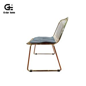 <span class=keywords><strong>Taburete</strong></span> de Bar flecha silla estilo salón Silla de acento de alambre de acero silla para al aire libre - Product Image 3