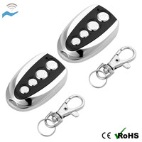 Rf Clone Télécommande 4 Boutons Transmetteur Fixe Apprentissage Code Copieur Télécommande pour Came