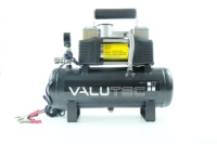 Pompe à air pour voiture Compresseur d'air pour voiture DC 12 V Tire Inflate Mini Portable 180W avec réservoir d'air